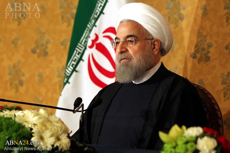 ایران کی پر امن ایٹمی سرگرمیاں عالمی تعاون کی علامت: صدر روحانی